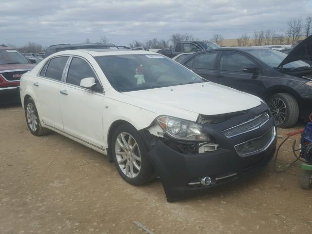 1G1ZK577484297417 - 2008 CHEVROLET MALIBU LTZ WHITE photo 1