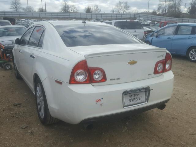 1G1ZK577484297417 - 2008 CHEVROLET MALIBU LTZ WHITE photo 3