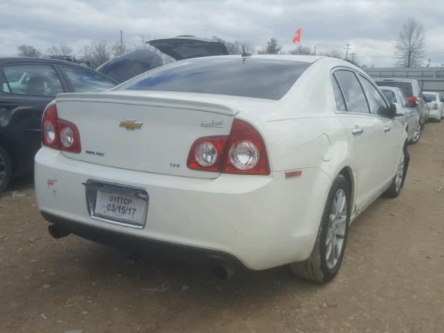 1G1ZK577484297417 - 2008 CHEVROLET MALIBU LTZ WHITE photo 4