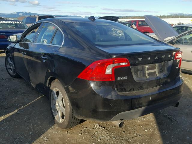 YV1612FSXD2202599 - 2013 VOLVO S60 T5 BLACK photo 3