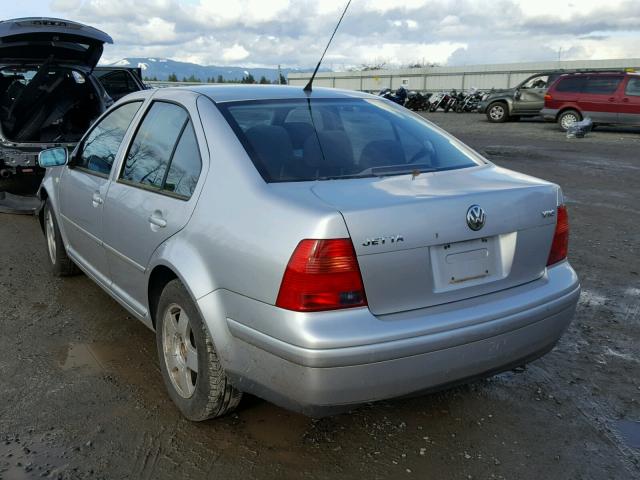 3VWSE29M4YM101298 - 2000 VOLKSWAGEN JETTA GLS SILVER photo 3