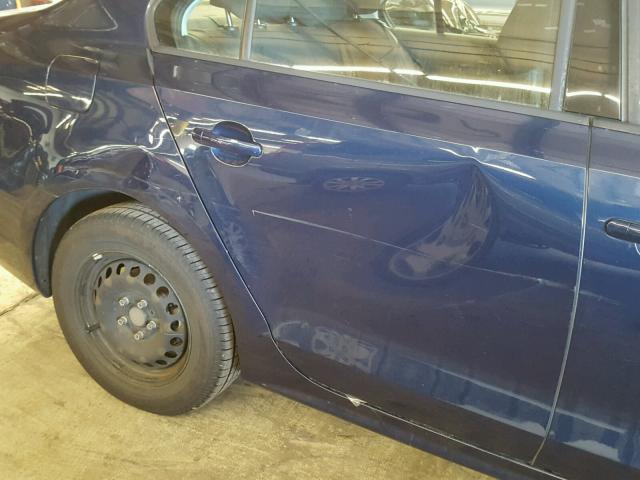 3VW2K7AJ2DM267563 - 2013 VOLKSWAGEN JETTA BASE 蓝色 照片 9