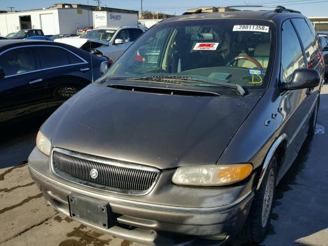 1C4GP64L2VB476425 - 1997 CHRYSLER TOWN & COU GRAY photo 2