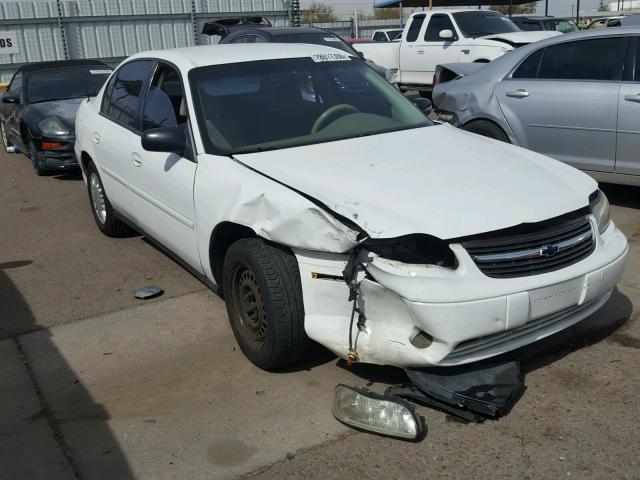 1G1ND52J52M542745 - 2002 CHEVROLET MALIBU WHITE photo 1