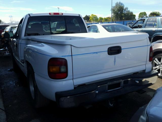 1GTEC14T22Z144669 - 2002 GMC NEW SIERRA WHITE photo 3