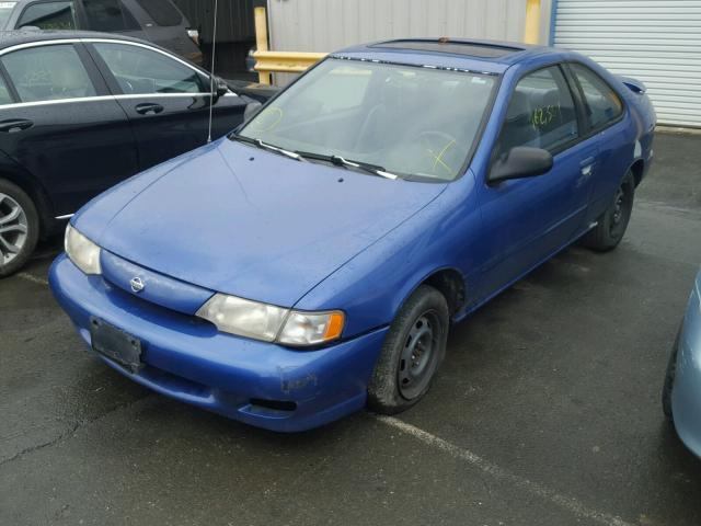 1N4AB42D2WC521238 - 1998 NISSAN 200SX BASE BLUE photo 2