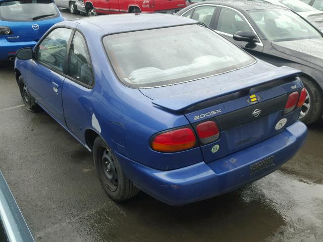 1N4AB42D2WC521238 - 1998 NISSAN 200SX BASE BLUE photo 3