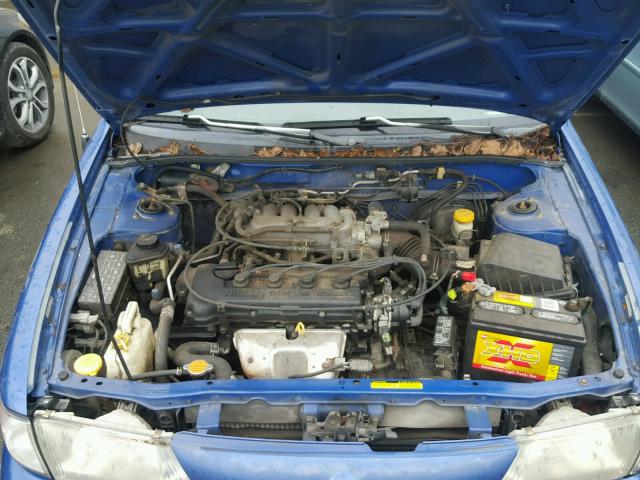 1N4AB42D2WC521238 - 1998 NISSAN 200SX BASE BLUE photo 7