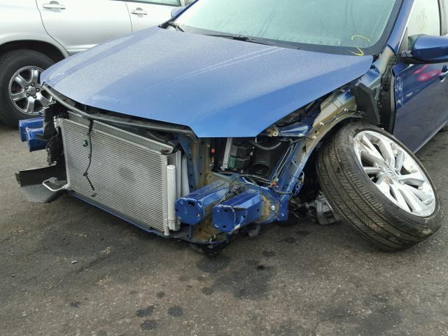 19UDE2F79HA014943 - 2017 ACURA ILX PREMIU BLUE photo 9