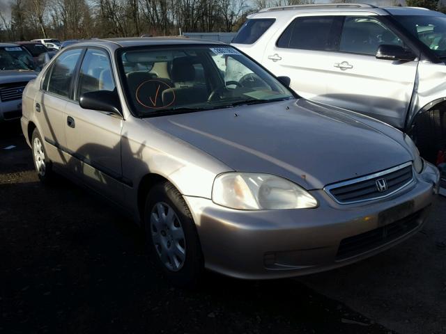 1HGEJ6676YL060550 - 2000 HONDA CIVIC LX TAN photo 1