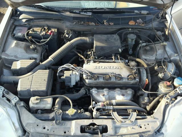 1HGEJ6676YL060550 - 2000 HONDA CIVIC LX TAN photo 7