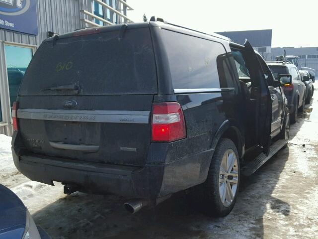 1FMJK1MT3HEA67565 - 2017 FORD EXPEDITION BLACK photo 4