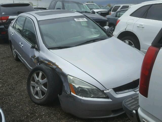 1HGCM66845A018246 - 2005 HONDA ACCORD EX SILVER photo 1