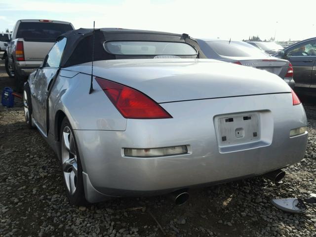 JN1AZ36A44T012980 - 2004 NISSAN 350Z ROADS SILVER photo 3