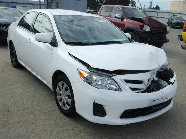 2T1BU4EE6BC569422 - 2011 TOYOTA COROLLA BA WHITE photo 1