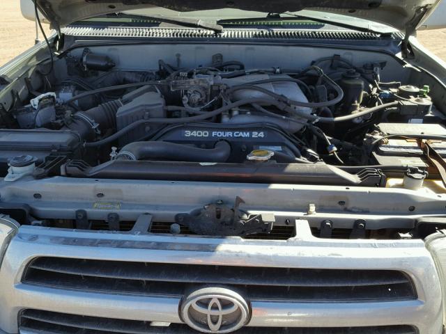 JT3HN87R4X0215063 - 1999 TOYOTA 4RUNNER LI SILVER photo 7