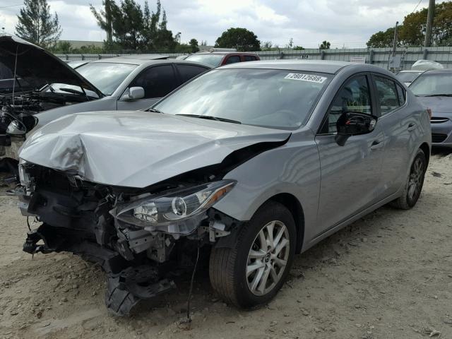 3MZBM1U76GM299606 - 2016 MAZDA 3 SPORT GRAY photo 2