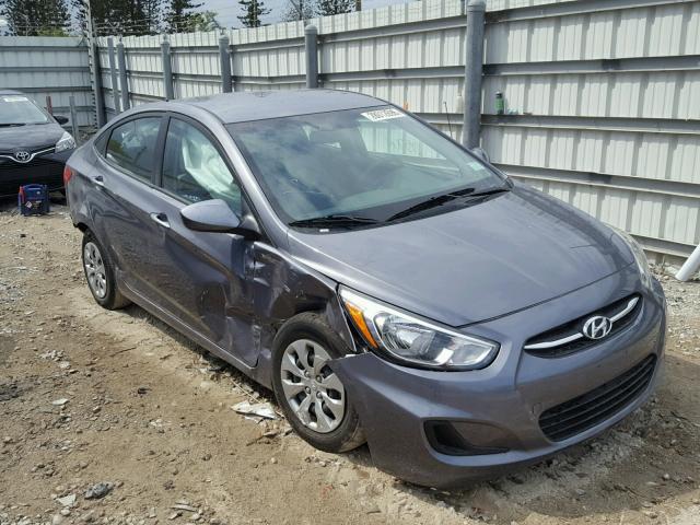 KMHCT4AE1HU274622 - 2017 HYUNDAI ACCENT SE GRAY photo 1