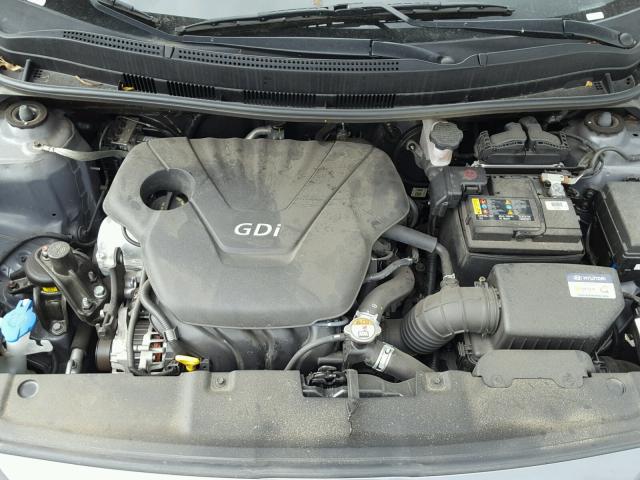 KMHCT4AE1HU274622 - 2017 HYUNDAI ACCENT SE GRAY photo 7