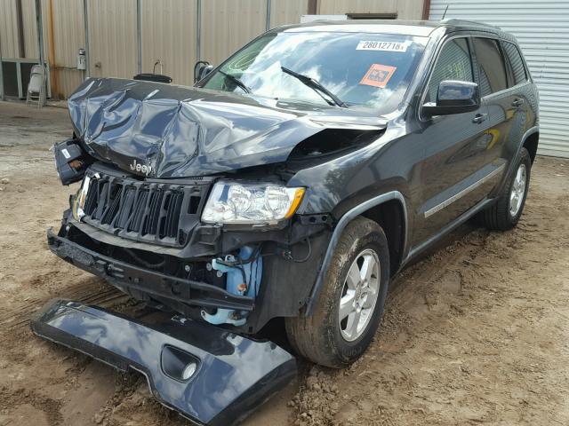 1J4RR4GG0BC571846 - 2011 JEEP GRAND CHER BLACK photo 2