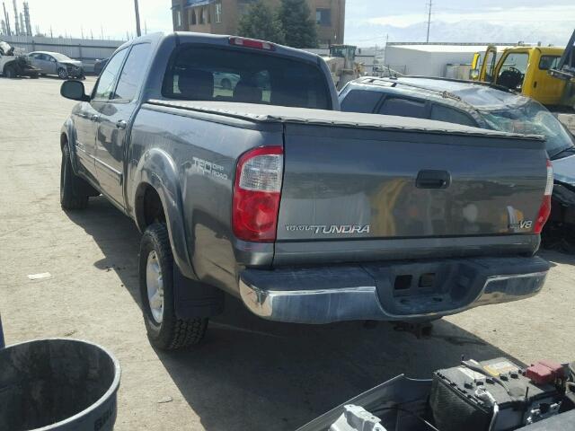 5TBDT44146S511602 - 2006 TOYOTA TUNDRA DOU GRAY photo 3