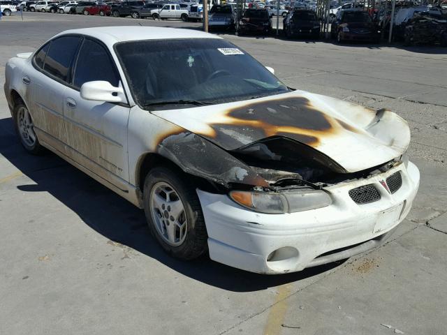 1G2WP52K61F243736 - 2001 PONTIAC GRAND PRIX WHITE photo 1