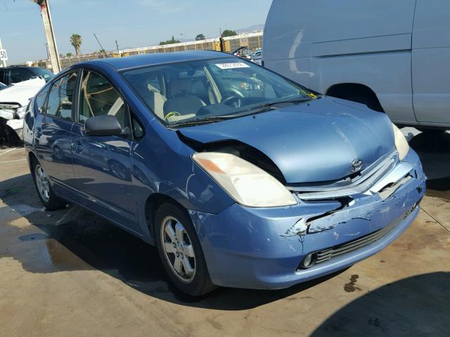 JTDKB20U240020063 - 2004 TOYOTA PRIUS BLUE photo 1