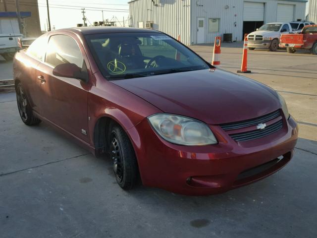 1G1AP18P577323302 - 2007 CHEVROLET COBALT SS MAROON photo 1