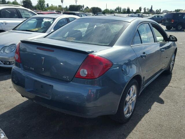 1G2ZH528654119322 - 2005 PONTIAC G6 GT BLUE photo 4