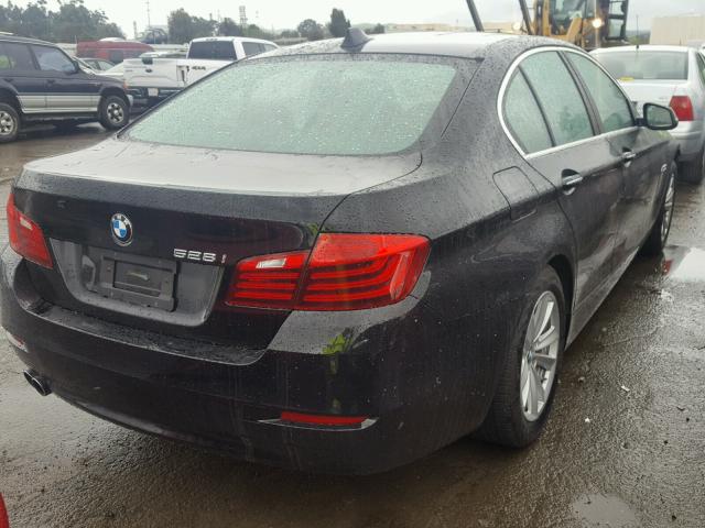 WBA5A5C54ED020613 - 2014 BMW 528 I BLACK photo 4