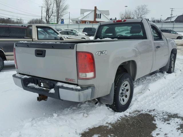 1GTEK14C79Z225969 - 2009 GMC SIERRA K15 GRAY photo 4