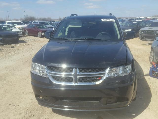 3C4PDCBBXET280541 - 2014 DODGE JOURNEY SX BLACK photo 9