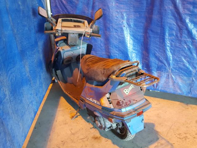 JH2KF0132FK001266 - 1985 HONDA CH150 BLUE photo 3