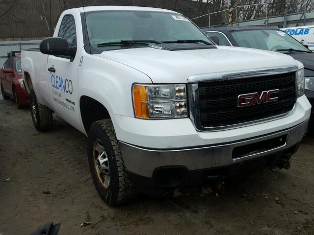 1GT02ZCG6BF198512 - 2011 GMC SIERRA K25 WHITE photo 1