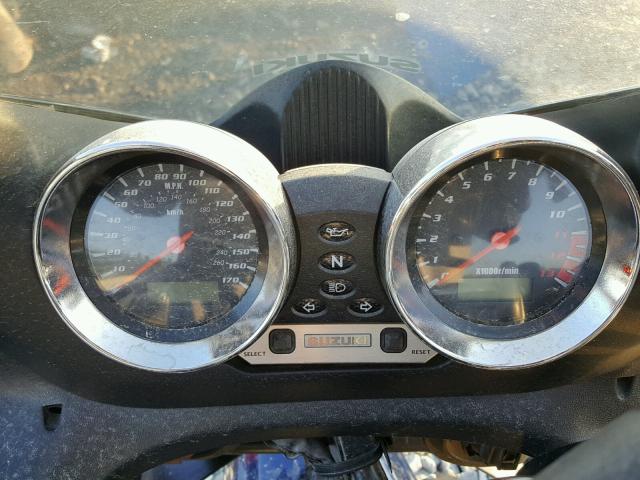 JS1GV77A322101381 - 2002 SUZUKI GSF1200 BA BLUE photo 8