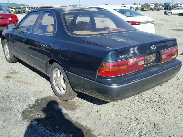 JT8GK13T8R0016432 - 1994 LEXUS ES 300 GREEN photo 3