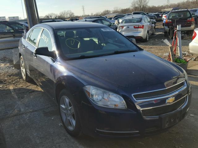 1G1ZG57B894137967 - 2009 CHEVROLET MALIBU LS BLUE photo 1