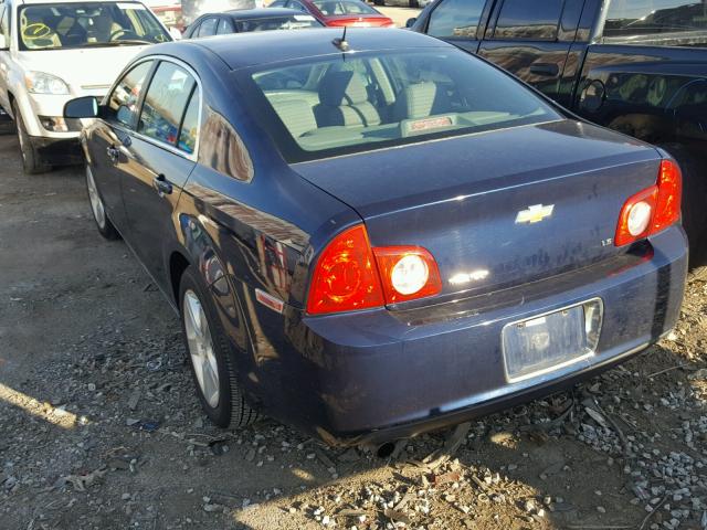 1G1ZG57B894137967 - 2009 CHEVROLET MALIBU LS BLUE photo 3