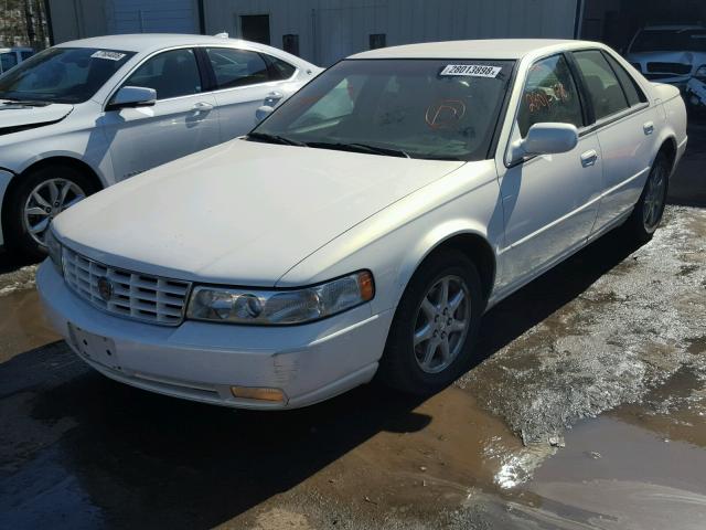 1G6KS54Y04U164639 - 2004 CADILLAC SEVILLE SL WHITE photo 2