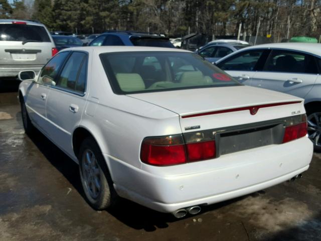 1G6KS54Y04U164639 - 2004 CADILLAC SEVILLE SL WHITE photo 3