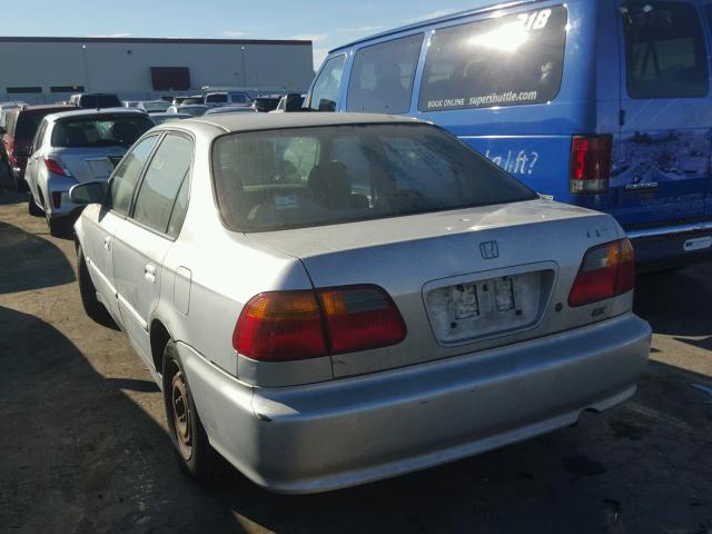 1HGEJ8546XL026366 - 1999 HONDA CIVIC EX ვერცხლისფერი ფოტო 3