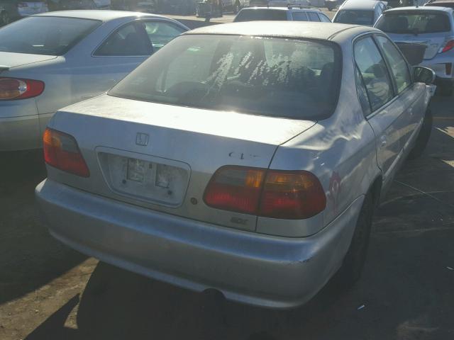 1HGEJ8546XL026366 - 1999 HONDA CIVIC EX ვერცხლისფერი ფოტო 4