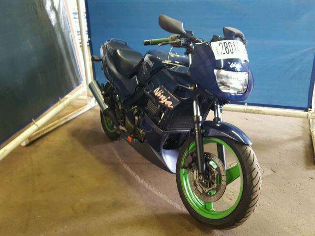 JKAEXVD133A080775 - 2003 KAWASAKI EX500 D BLUE photo 1