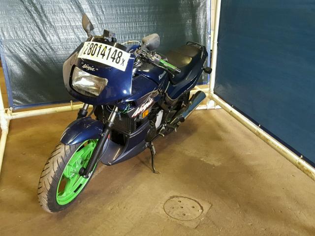 JKAEXVD133A080775 - 2003 KAWASAKI EX500 D BLUE photo 2