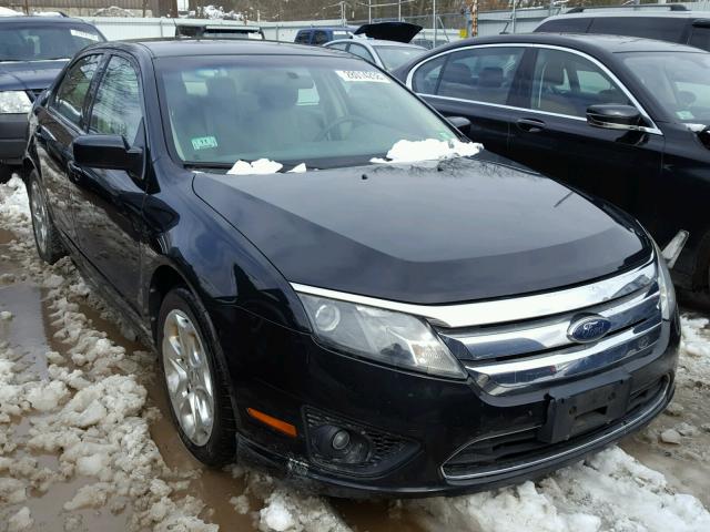 3FAHP0HA9AR163409 - 2010 FORD FUSION SE BLACK photo 1