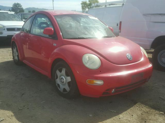 3VWCC21C1XM408164 - 1999 VOLKSWAGEN NEW BEETLE RED photo 1