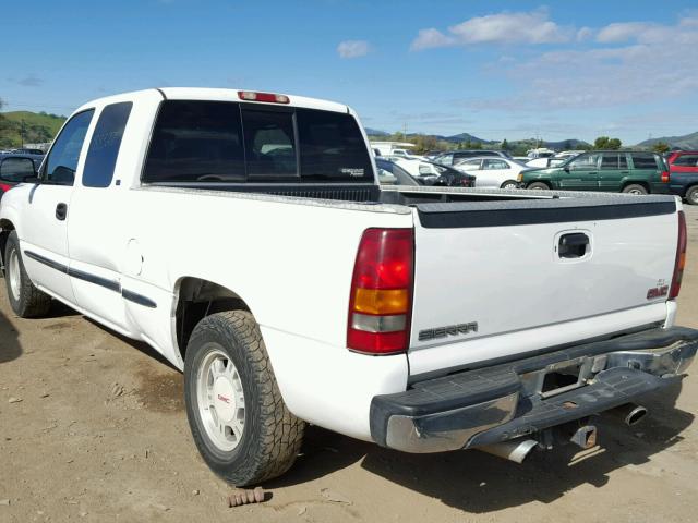 2GTEC19T4Y1230852 - 2000 GMC NEW SIERRA WHITE photo 3