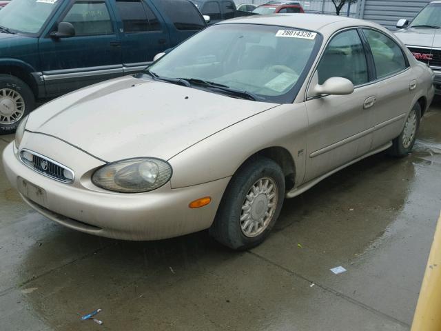 1MEFM50S2WG628637 - 1998 MERCURY SABLE GS BEIGE photo 2