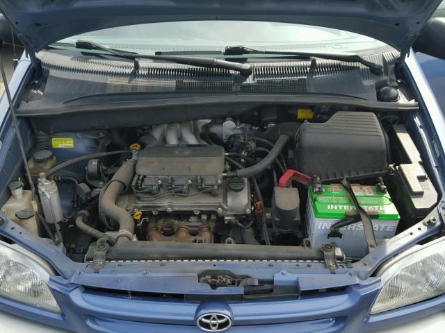 4T3ZF13C0YU285257 - 2000 TOYOTA SIENNA LE BLUE photo 7