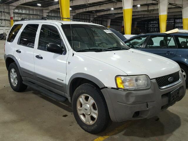 1FMYU04121KA47106 - 2001 FORD ESCAPE XLT WHITE photo 1